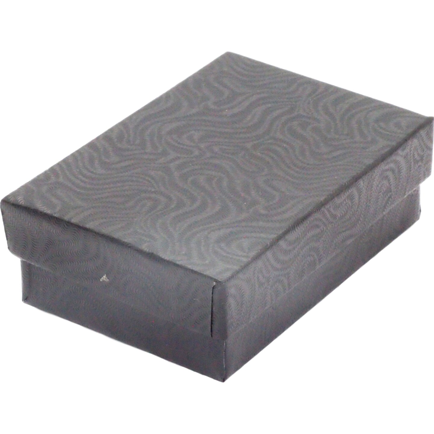 Black Swirl Cotton Filled Jewelry Gift Boxes Displays 3.25"x2.25" Pack of 15