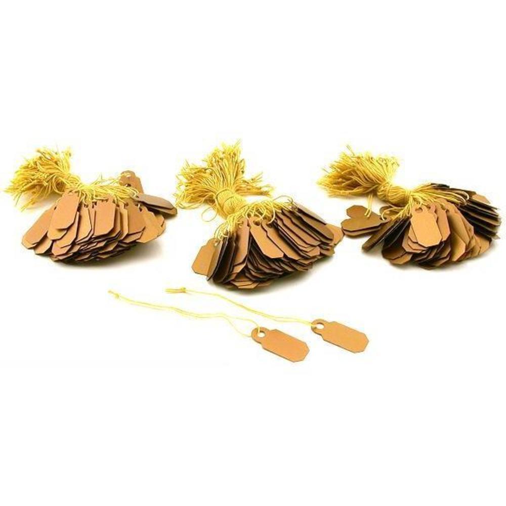 300 Gold String Price Tags Jewelry Ring Sale Display (300 ...