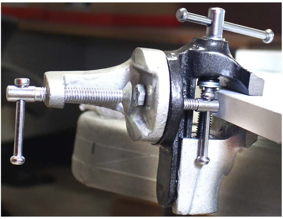2-Inch Heavy Duty Steel Table Top Swivel Vise