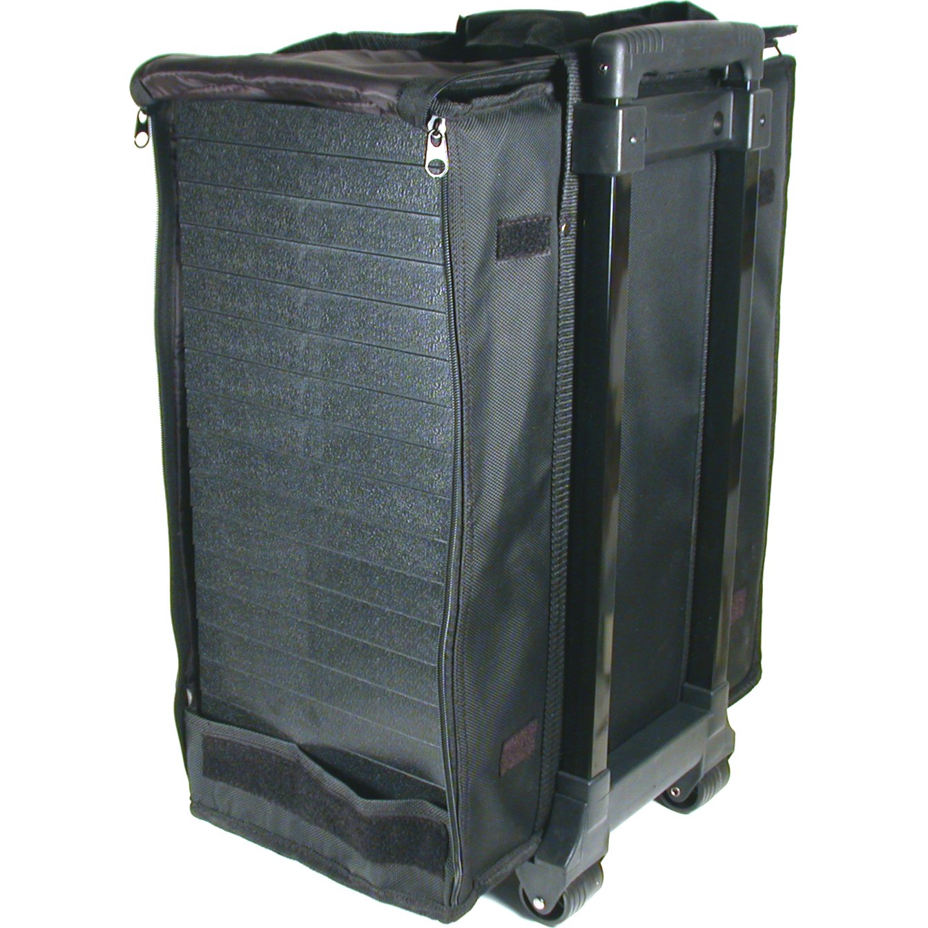 Large factory Jewelry Display Rolling Carrying Case W/ 17 Trays