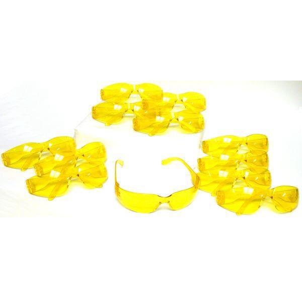 Aviation &#x26; Shooting Safety Glasses 12 Amber