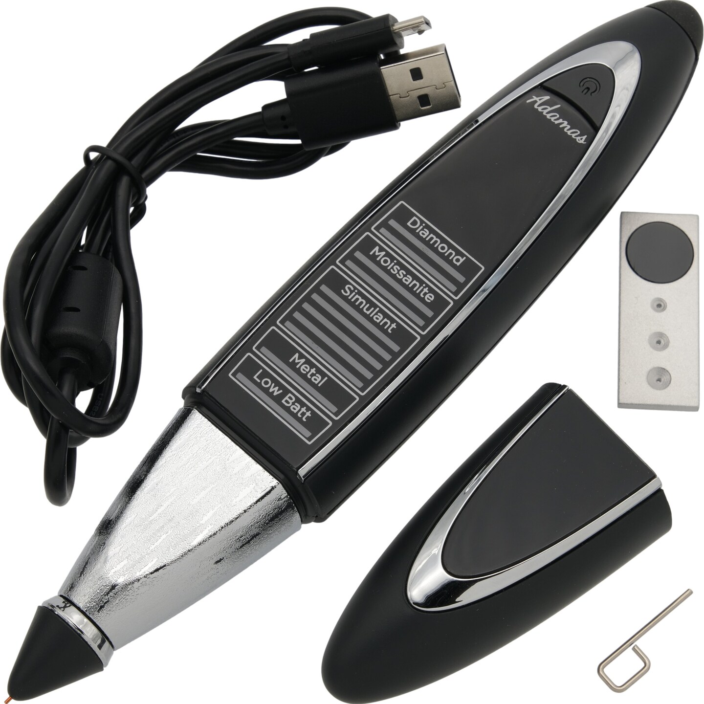 Presidium Adamas Diamond and Moissanite Tester Authenticating Diamonds
