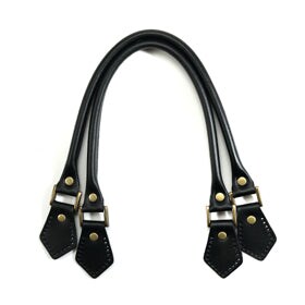 Italian Genuine Leather Handbag Shoulder Bag Brown - Crossbody Strap - Veg4U