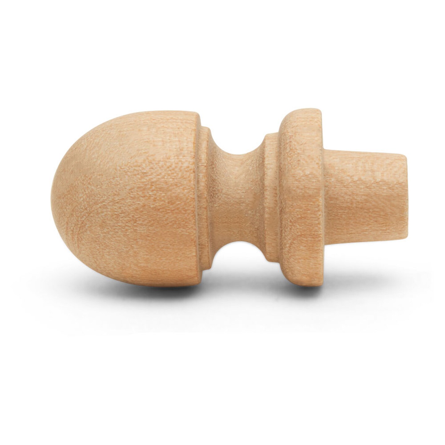 Small Wood Finials, 1-1/2 inch for Crafting & DIY Dcor |Woodpeckers