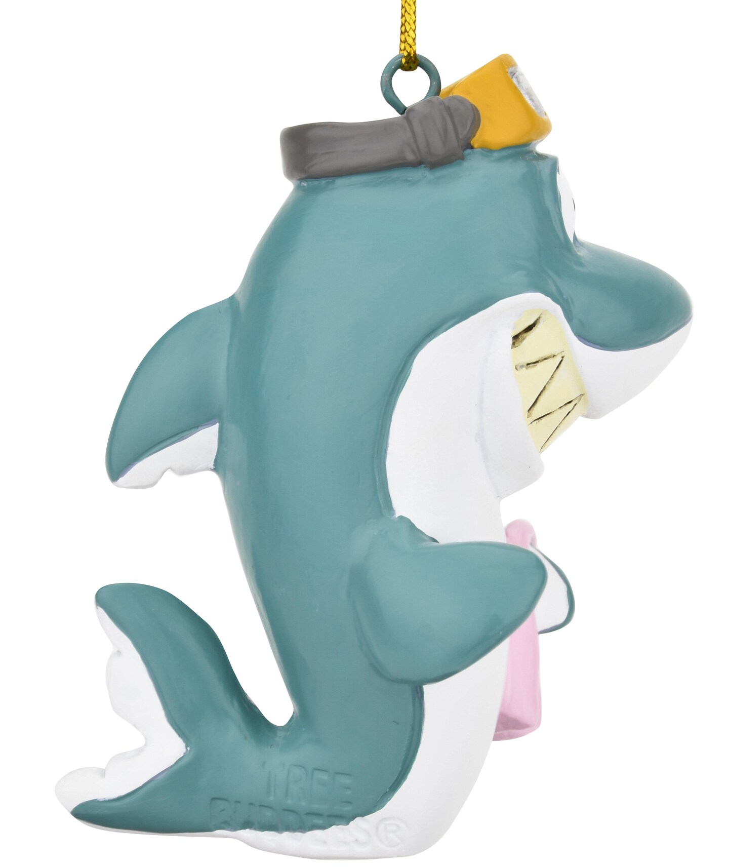 Beach Shark Christmas Ornament
