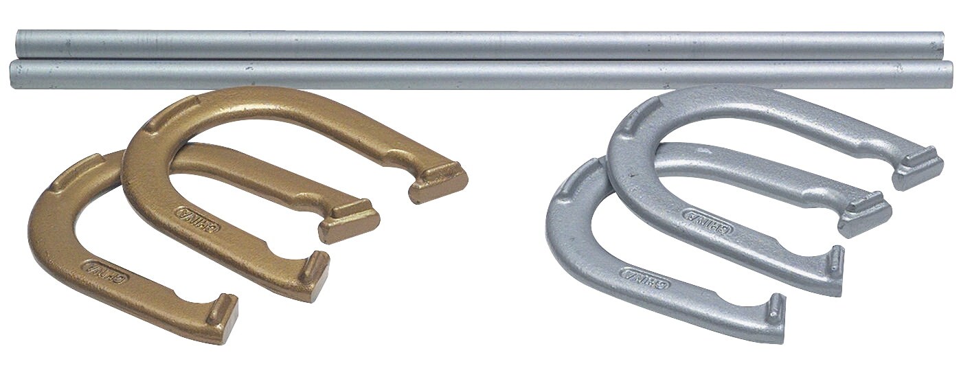 Champion Sports Regulation Steel Horseshoe Game, Set of 4 Steel