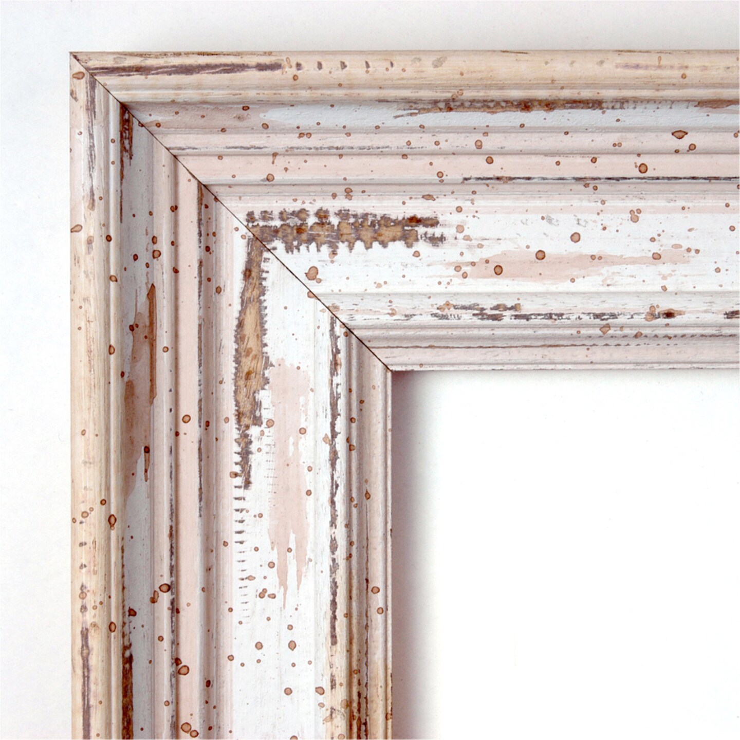 Alexandria White Wash Wood Picture Frame | Michaels