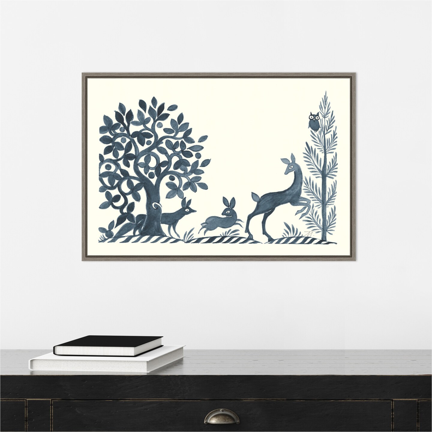 Forest Life VIII by Miranda Thomas Canvas Wall Art Print Framed