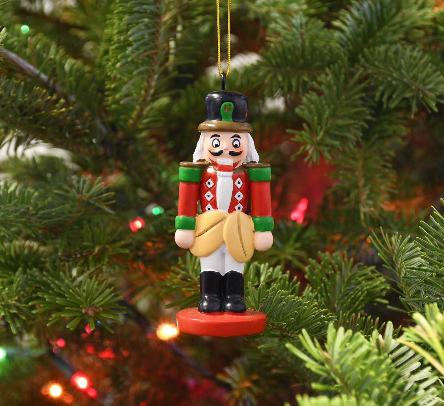 Tree Buddees Funny Happy Nutcracker with Nuts Christmas Ornaments