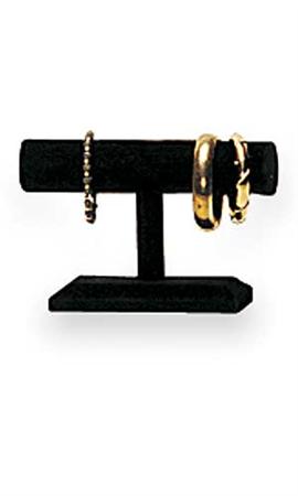 One Tier Bracelet Displays - Black Velvet (55180)