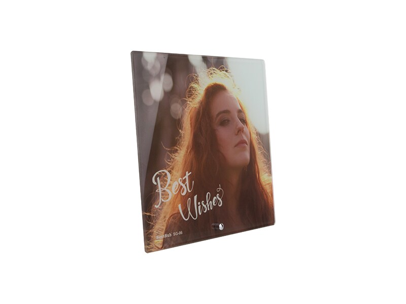 Sublimation Glass Frame 8&#x22;x8&#x22; (SG-06) D-5