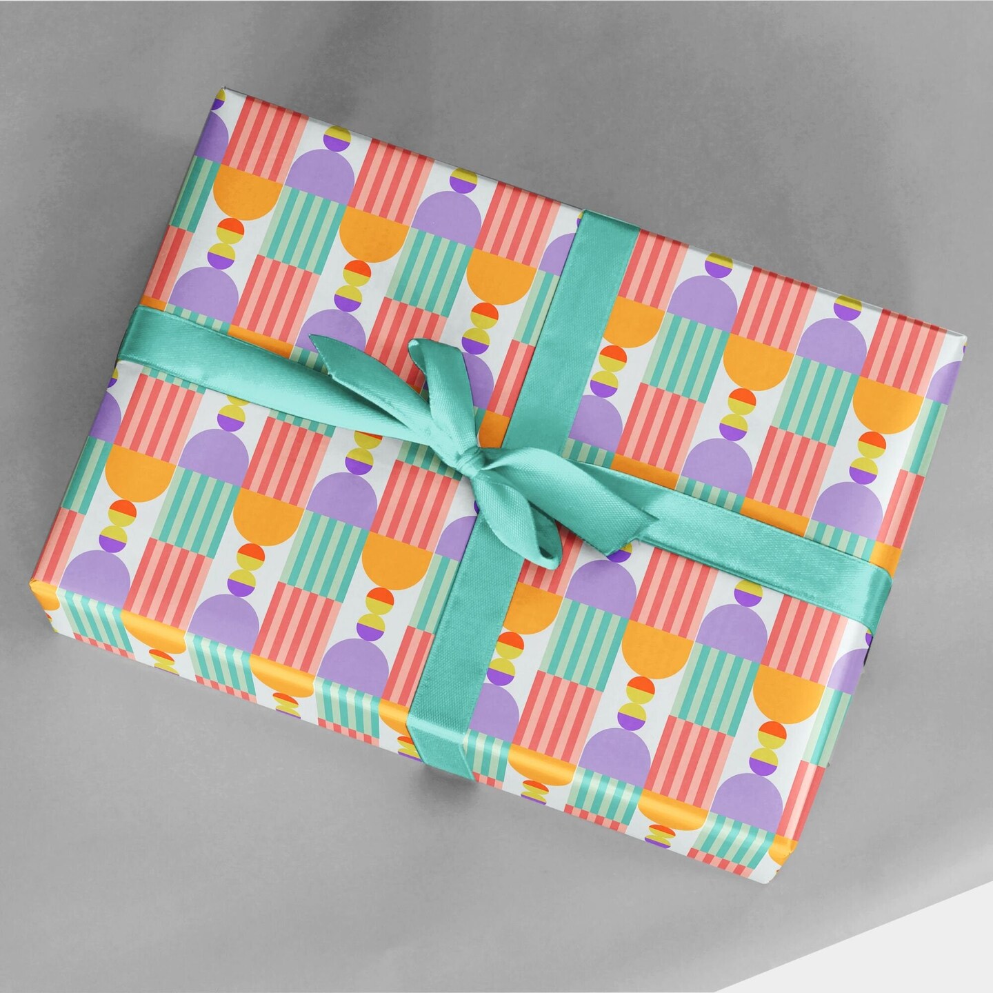 Geo Deco Gift Wrap Michaels