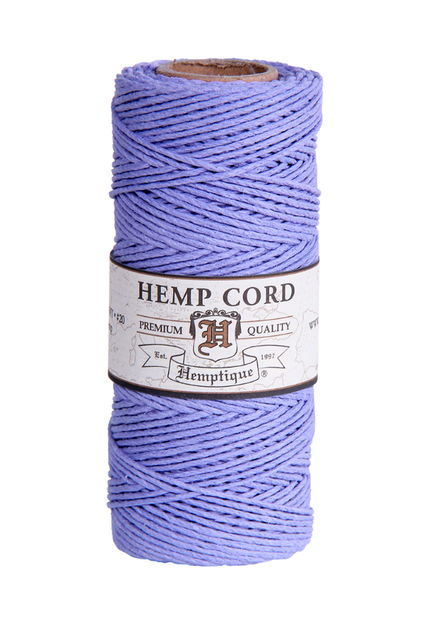 Hemptique 1mm #20 Hemp Cord Spools Jewelry Making Macrame Crochet Crafting Gift Wrapping