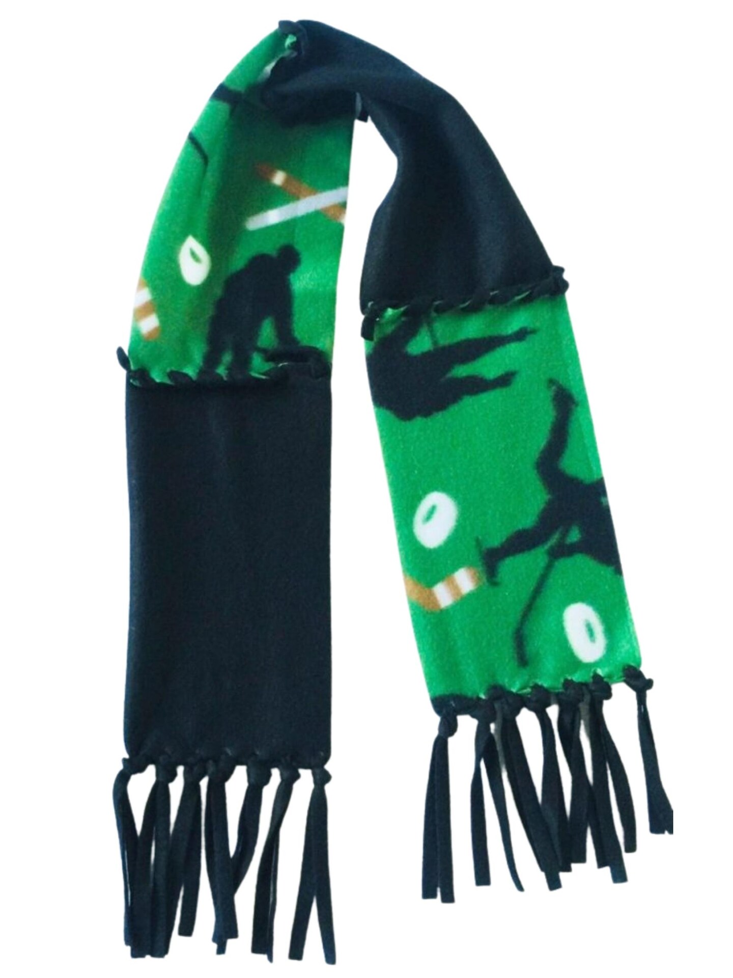 Make Your Own Fleece Scarf Kit Activity for Blind, Elderly, Disabled, Dementia/Alzheimer and Child Friendly, Simple Lacing, 7" x 52"