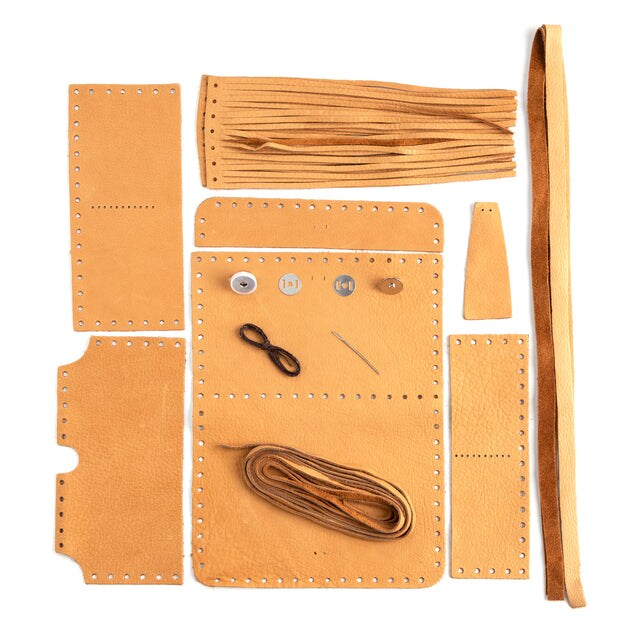 DIY Carly Fringe Bag Kit - 10 Pack by Tandy Leather Factory-44322-13