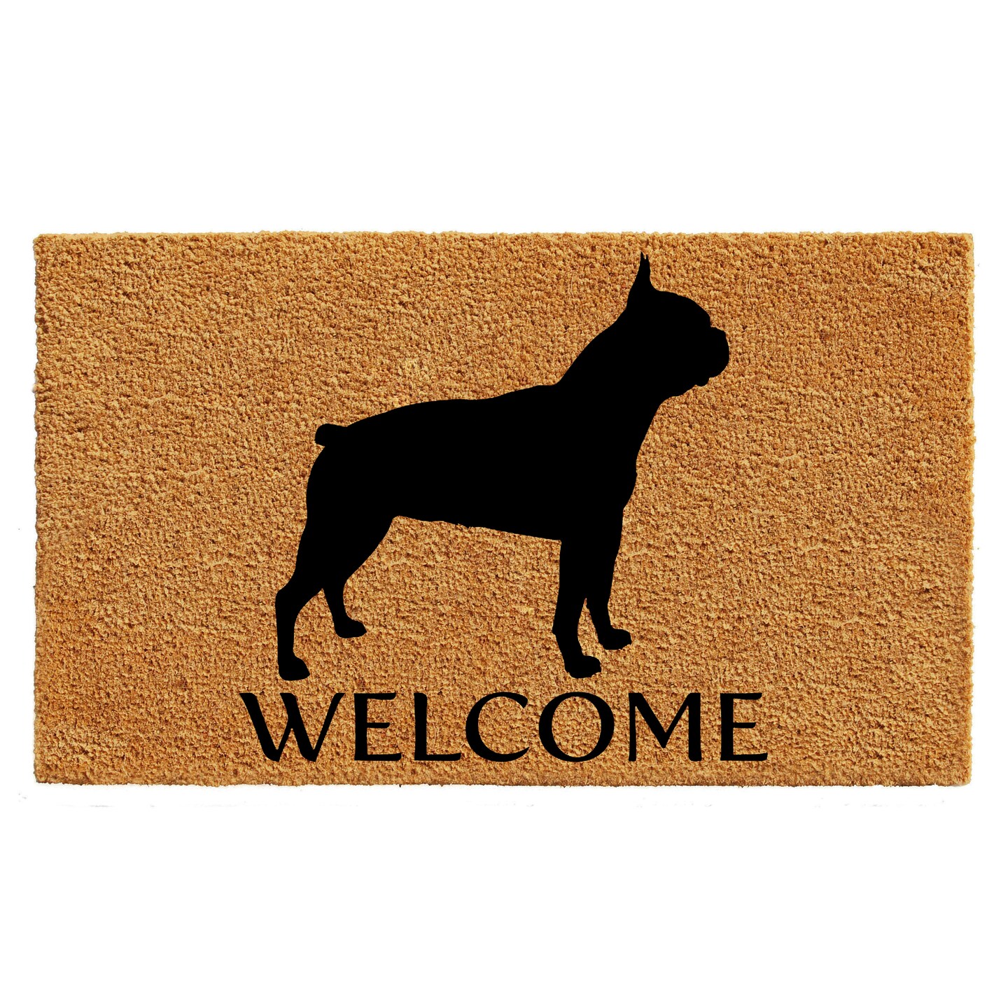 105661729 Boston Terrier Doormat