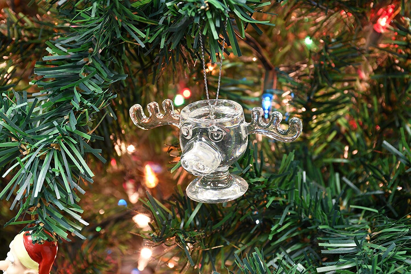 Moose Mug Christmas Ornament