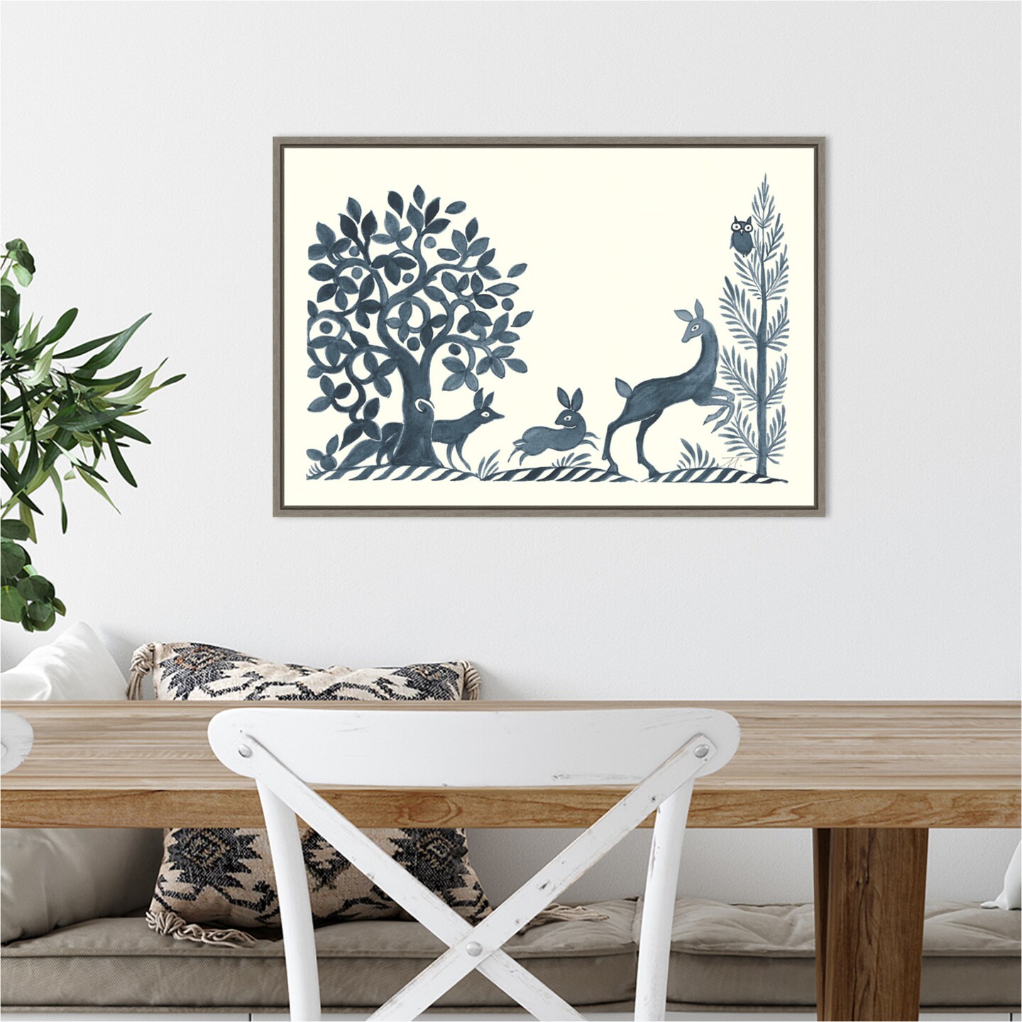 Forest Life VIII by Miranda Thomas Canvas Wall Art Print Framed