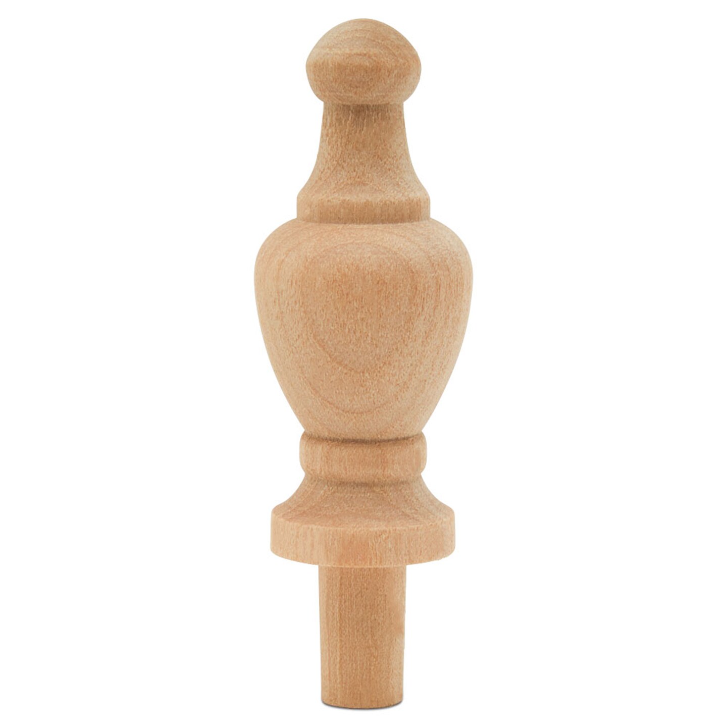 Wood Finials, 2-7/8 inch for Crafting &#x26; DIY Dcor |Woodpeckers