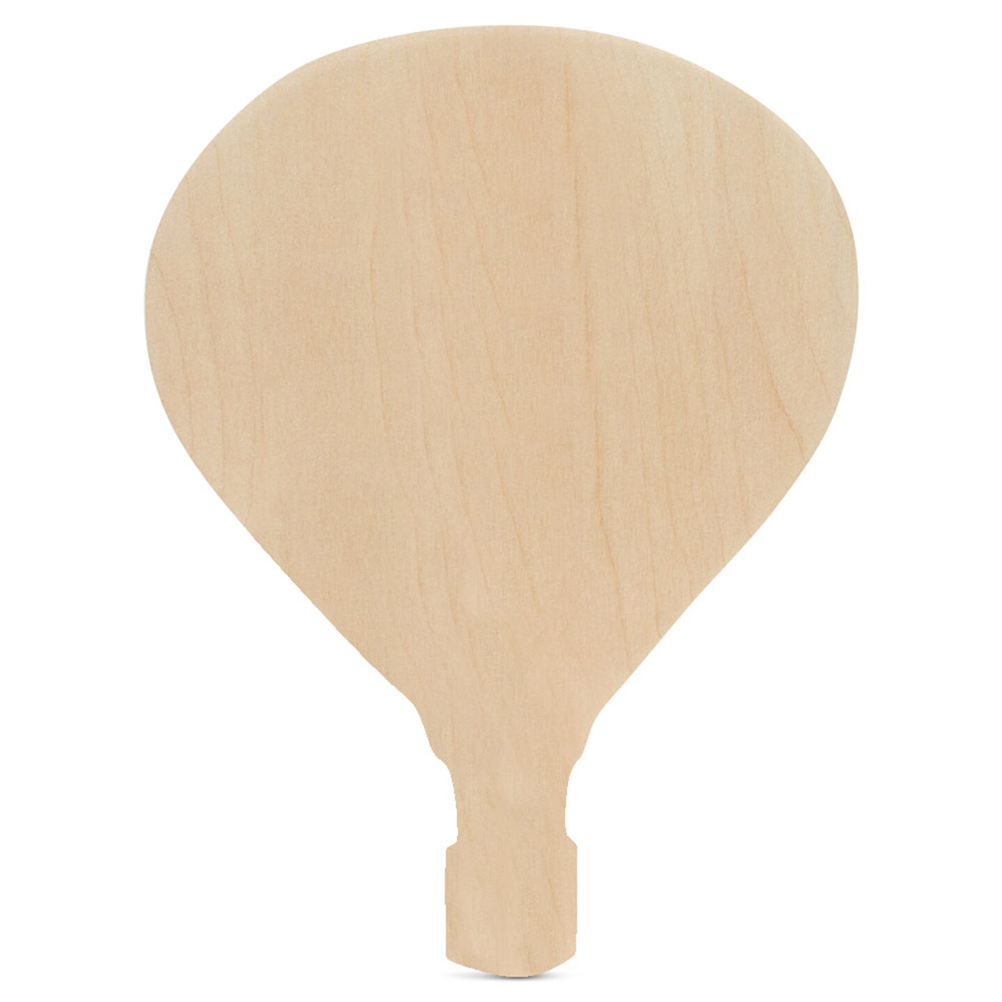 Unfinished Wooden Hot Air Balloon Cutout, 12", Summer Crafts | Woodpeckers