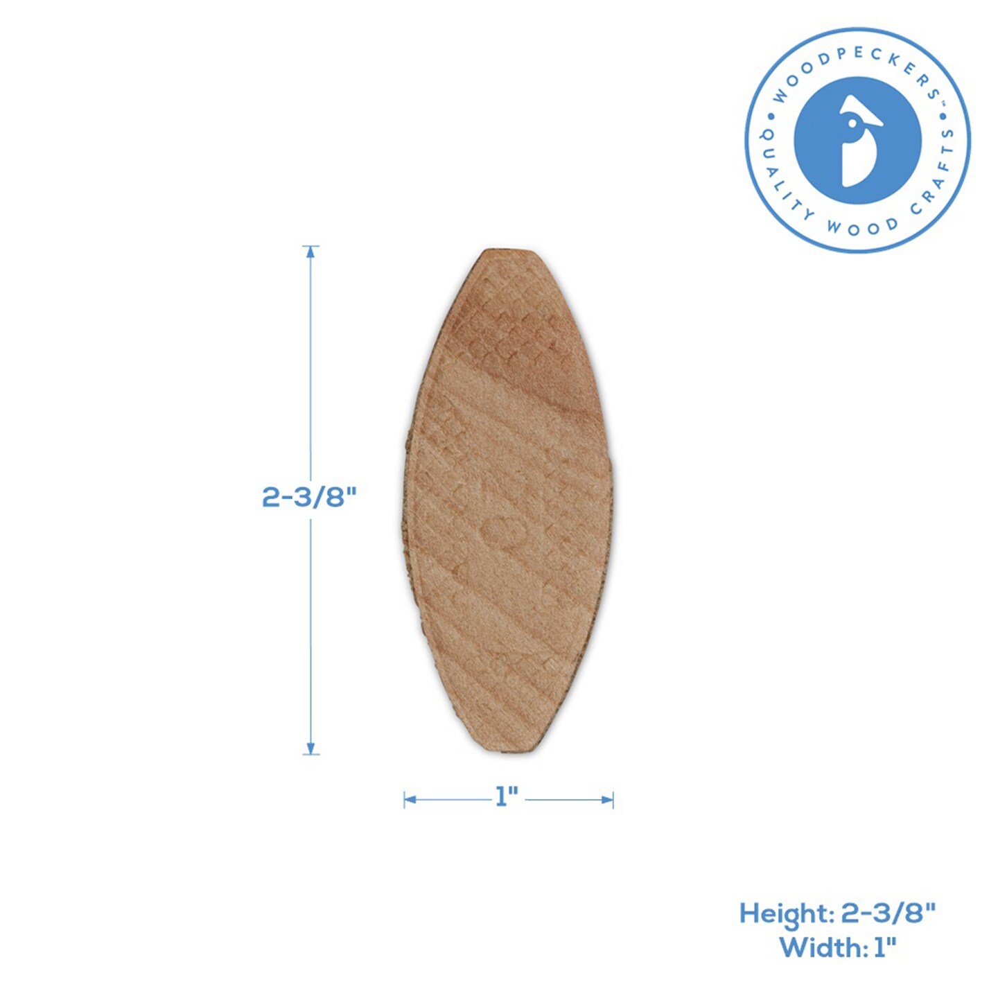 Wooden Joiner Biscuits Multiple Sizes Available | Woodpeckers