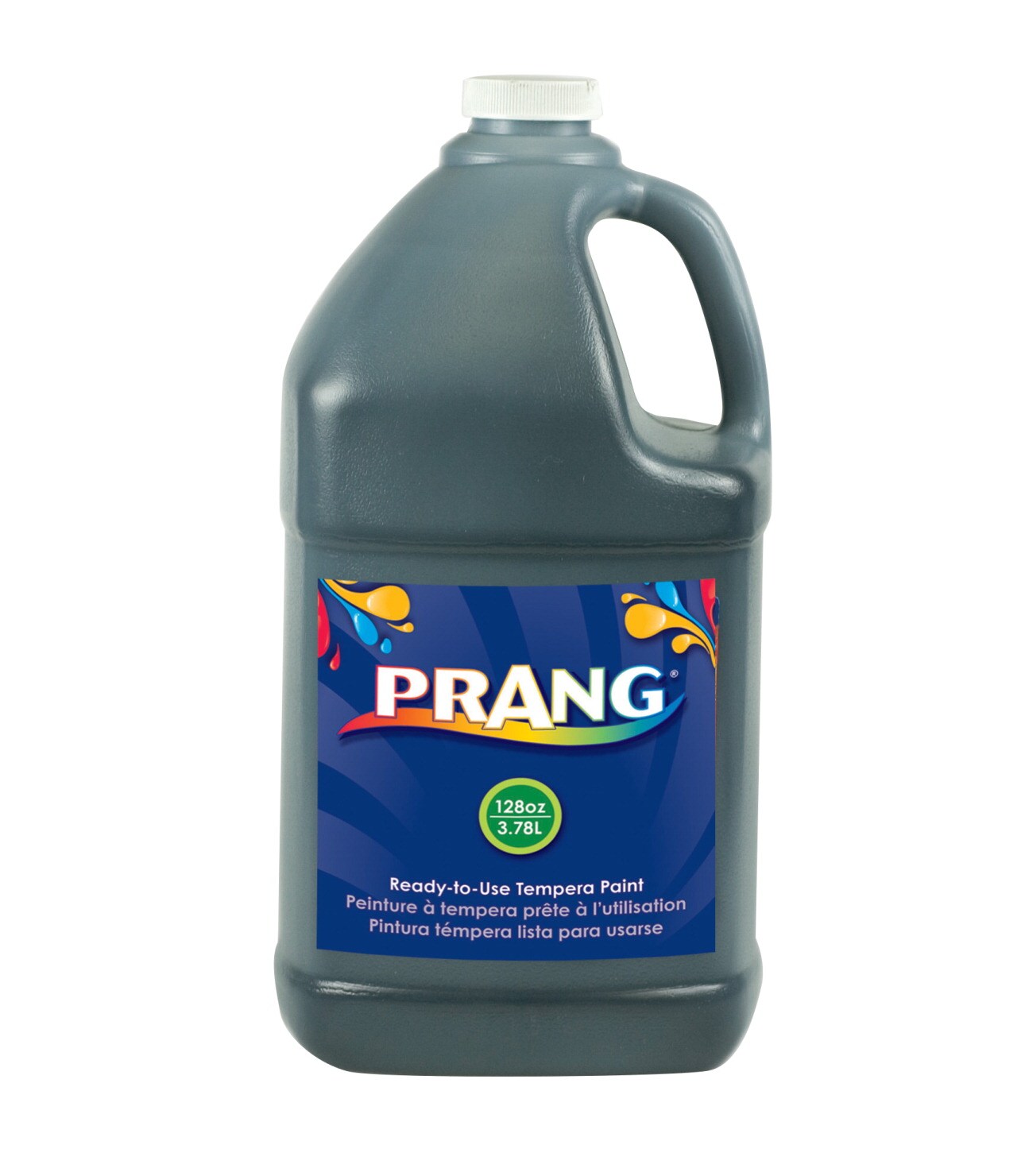 Prang NonToxic ReadytoUse Liquid Tempera Paint, 1 gal Squeeze Bottle, Black Painting Michaels