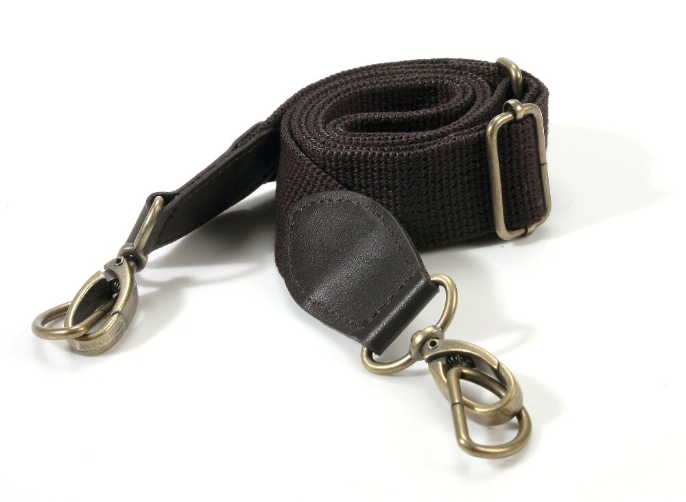 byhands Webbing Backpack Strap with Genuine Leather Tab (44-6403) by byhands Hand Craft in Black | Michaels