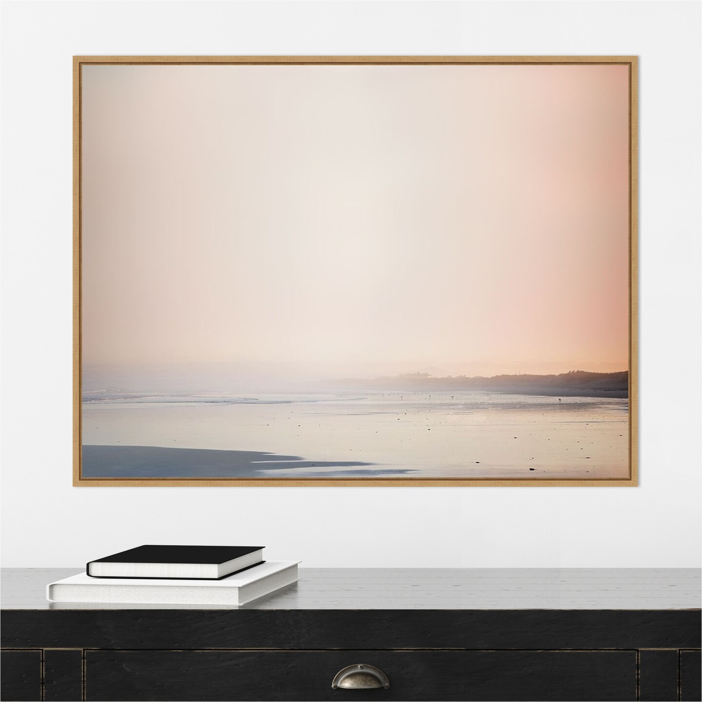 Currumbin Sandy Beach by Urban Road Canvas Wall Art Print Framed