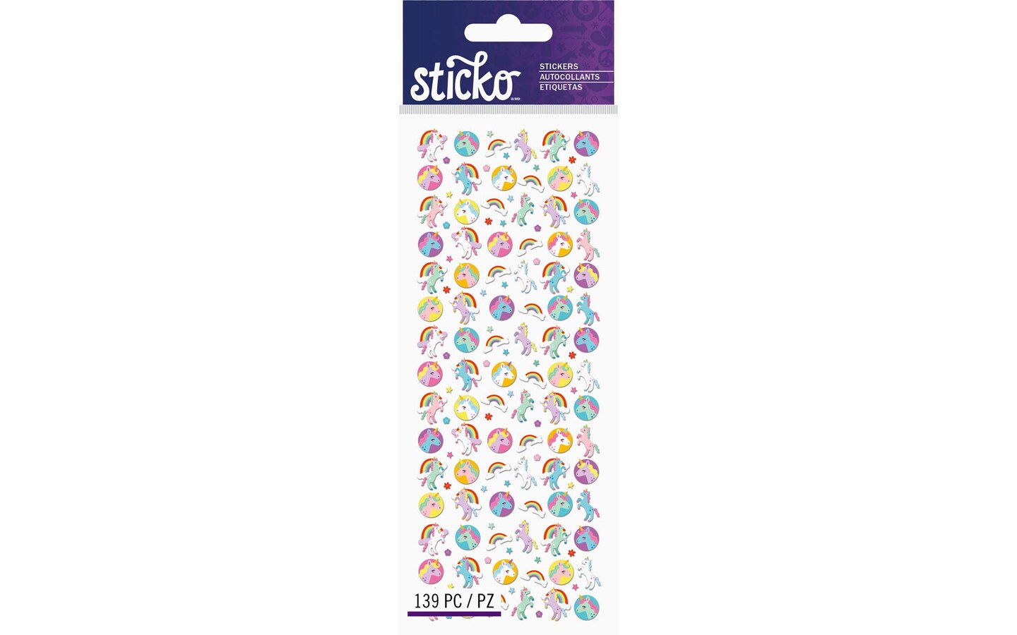 EK Sticko Sticker Tiny Unicorn