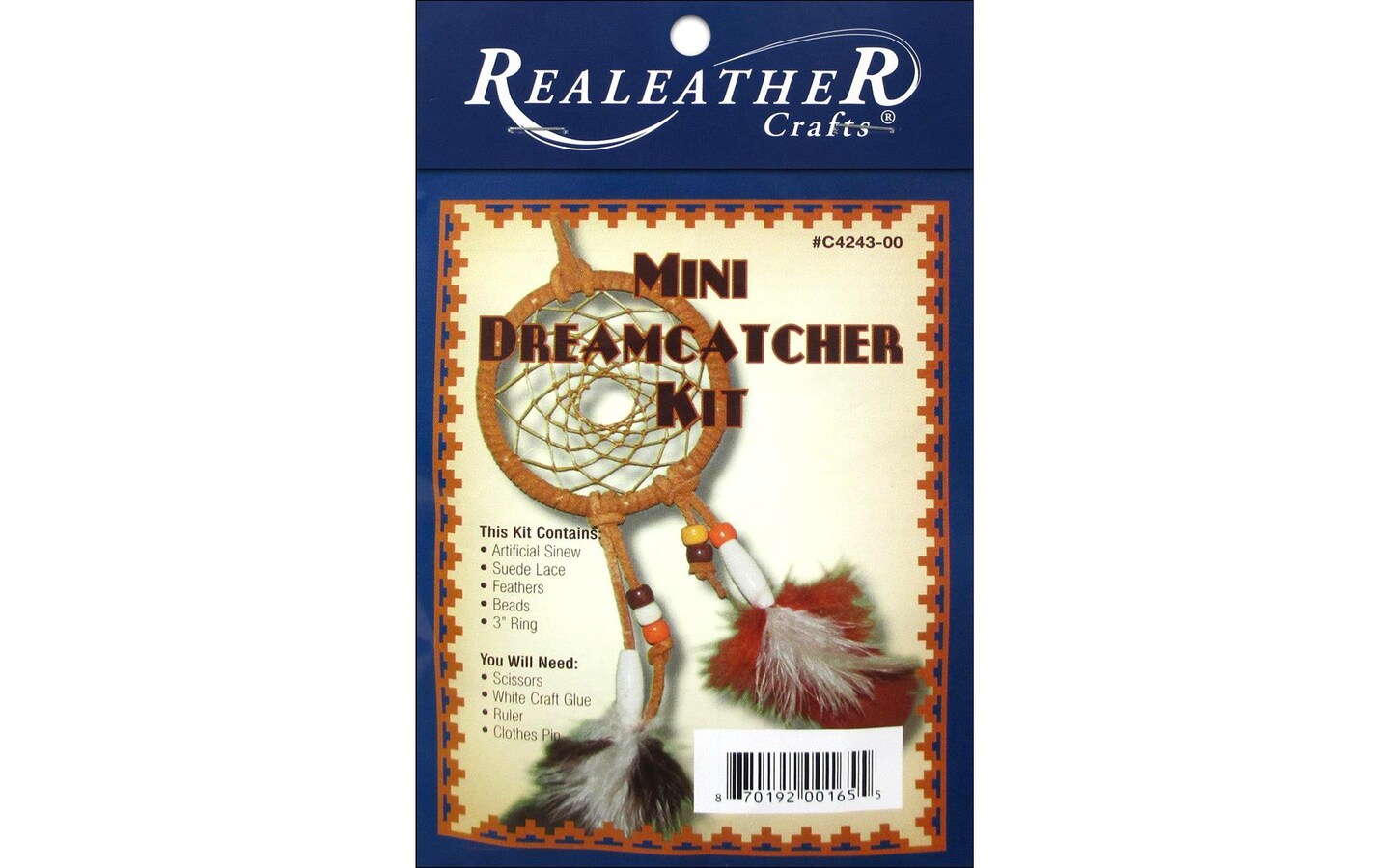Leathercraft Kit - Mini Dreamcatcher 3