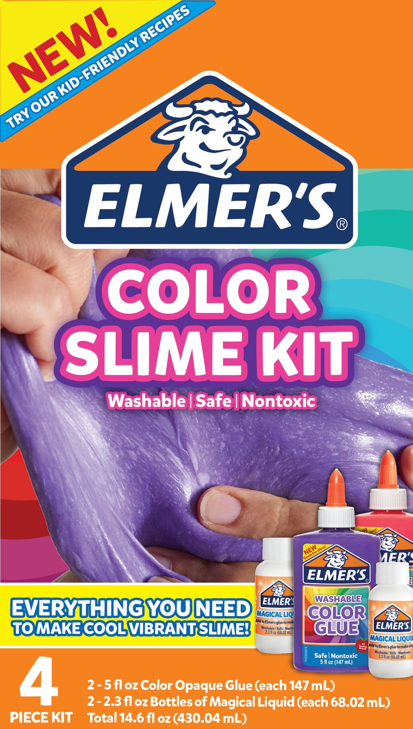 Elmer's Slime Kit W/Magical Liquid-Opaque | Stencils & Forms | Michaels