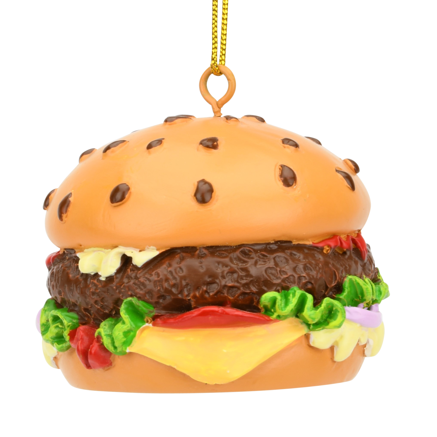 Hamburger Food Christmas Ornament Decoration