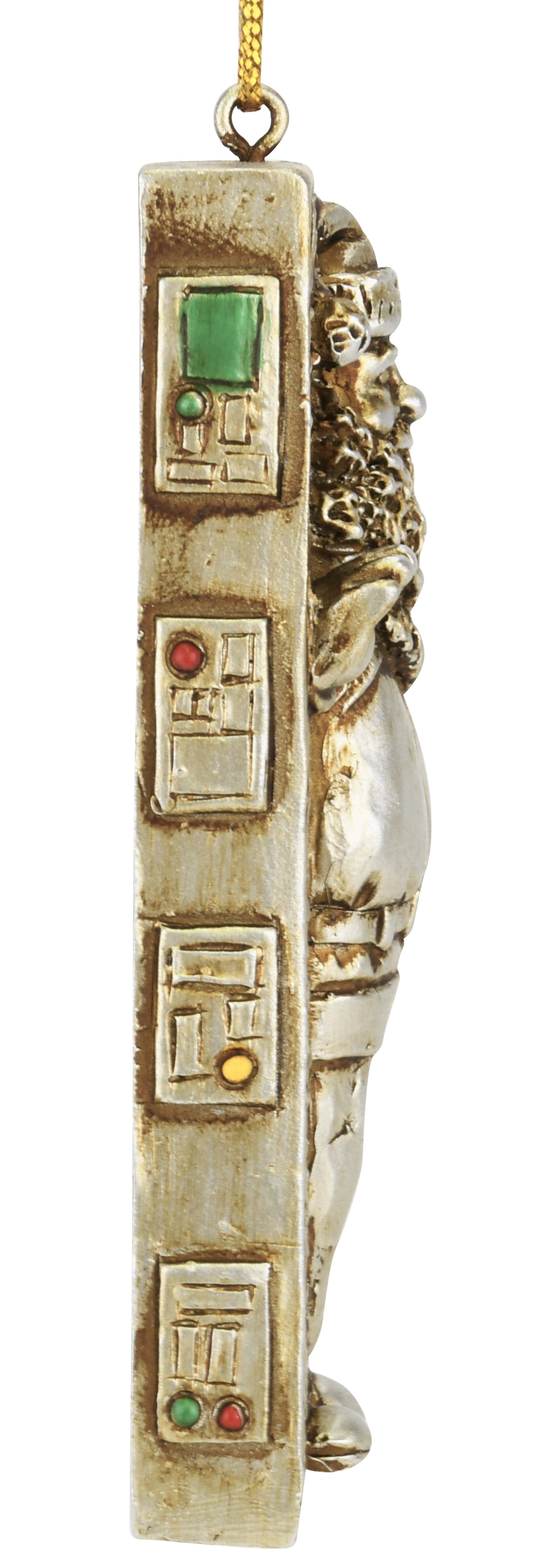 Tree Buddees Santa Frozen in Carbonite Funny Parody Christmas Ornament