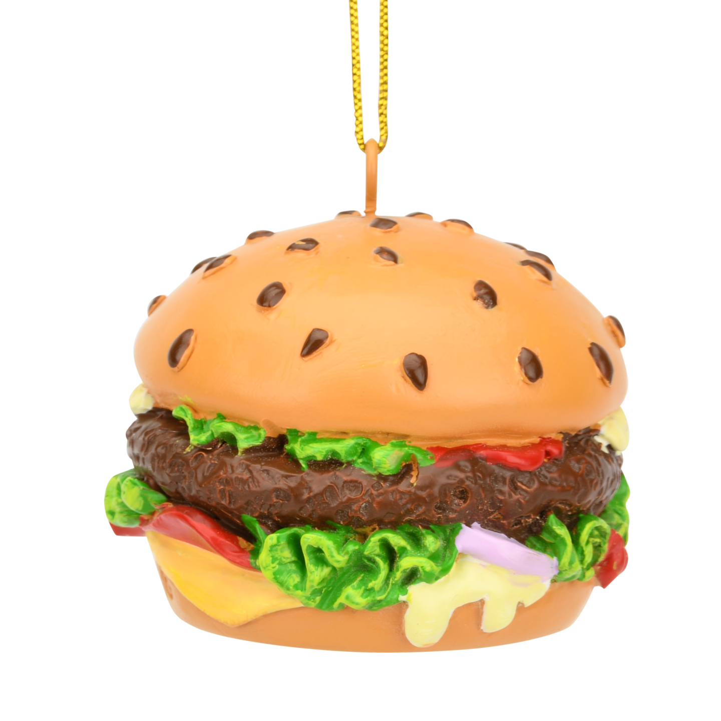 Hamburger Food Christmas Ornament Decoration