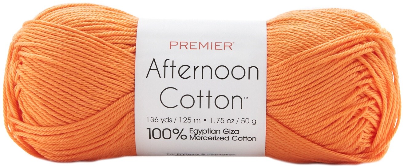 Premier Yarns Afternoon Cotton Yarn-Flame | Stencils & Forms | Michaels