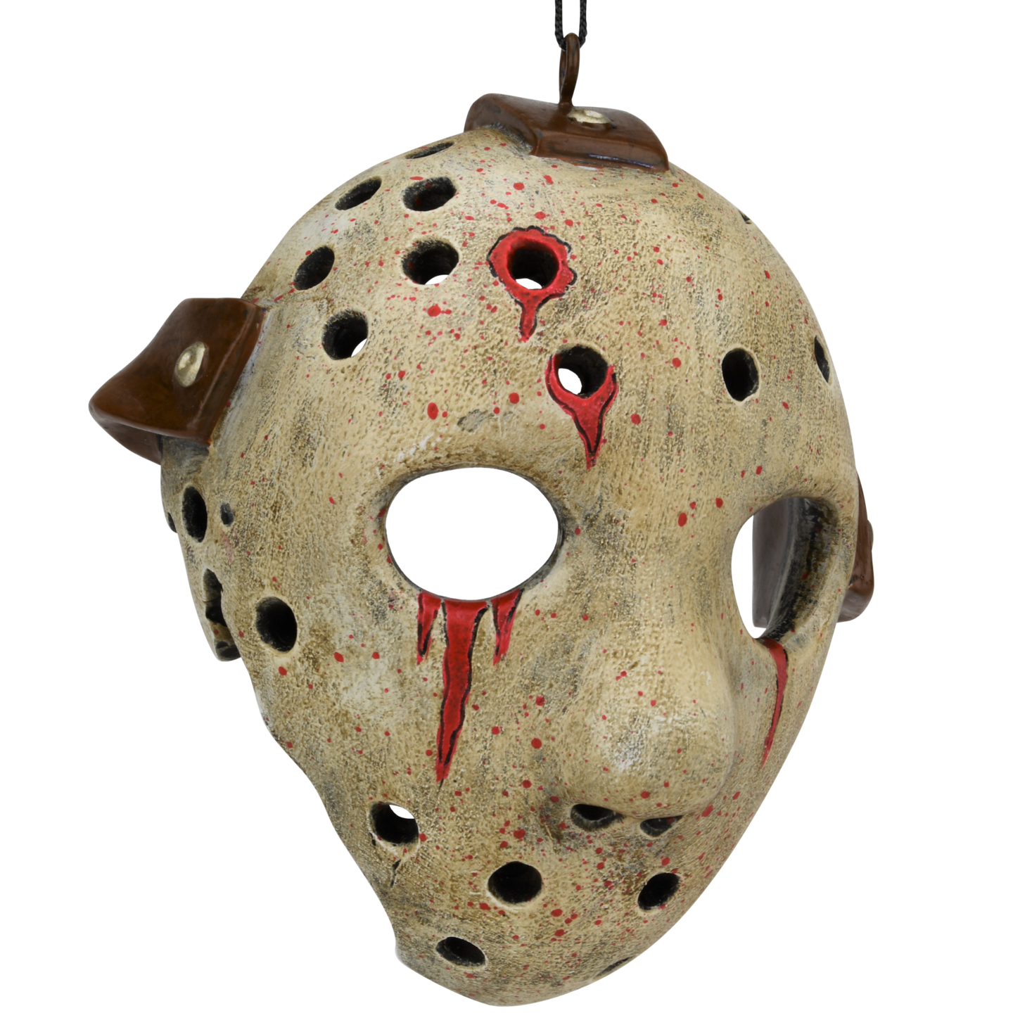 Bloody Hockey Mask Halloween Ornament Scary Decoration