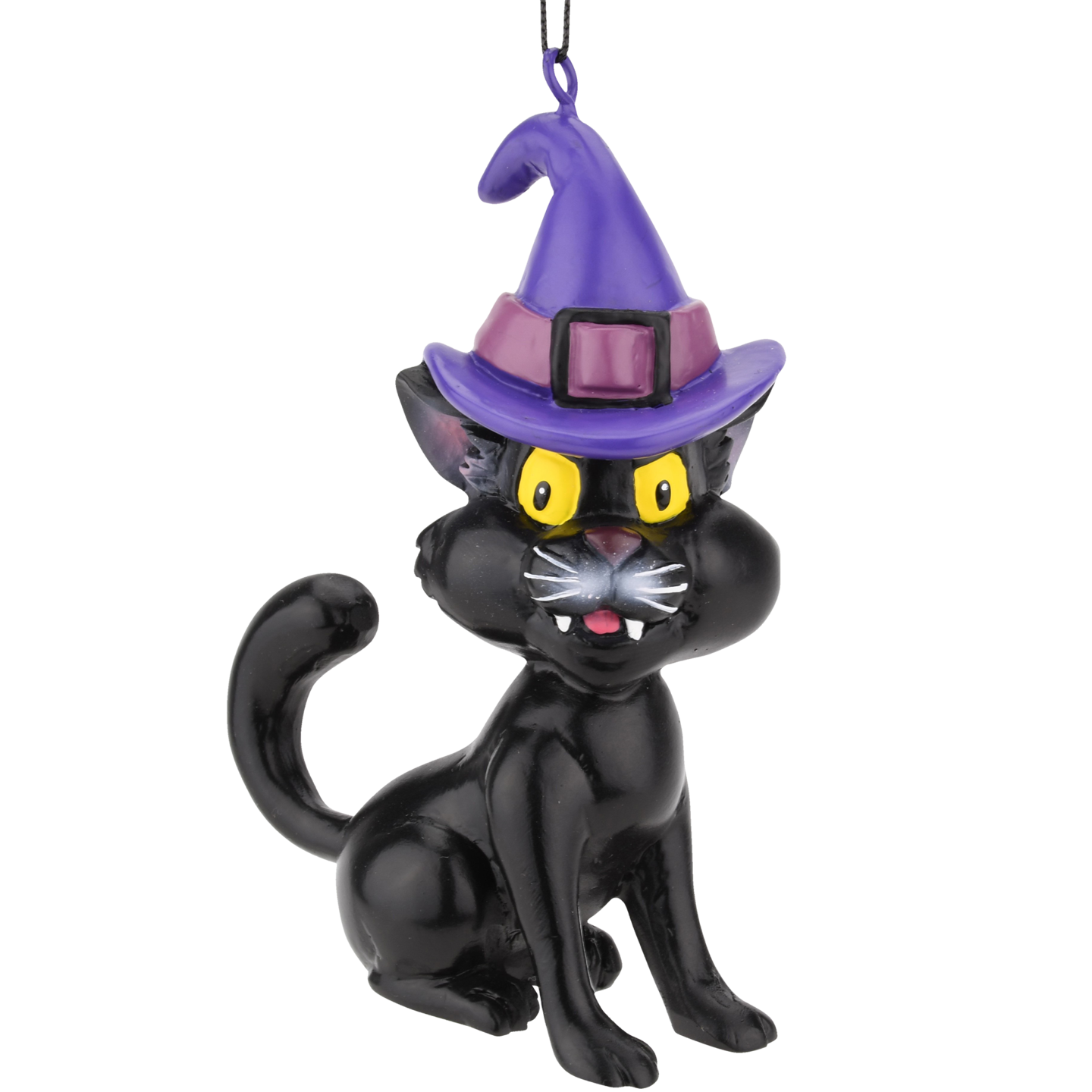 Black Cat Halloween Ornament