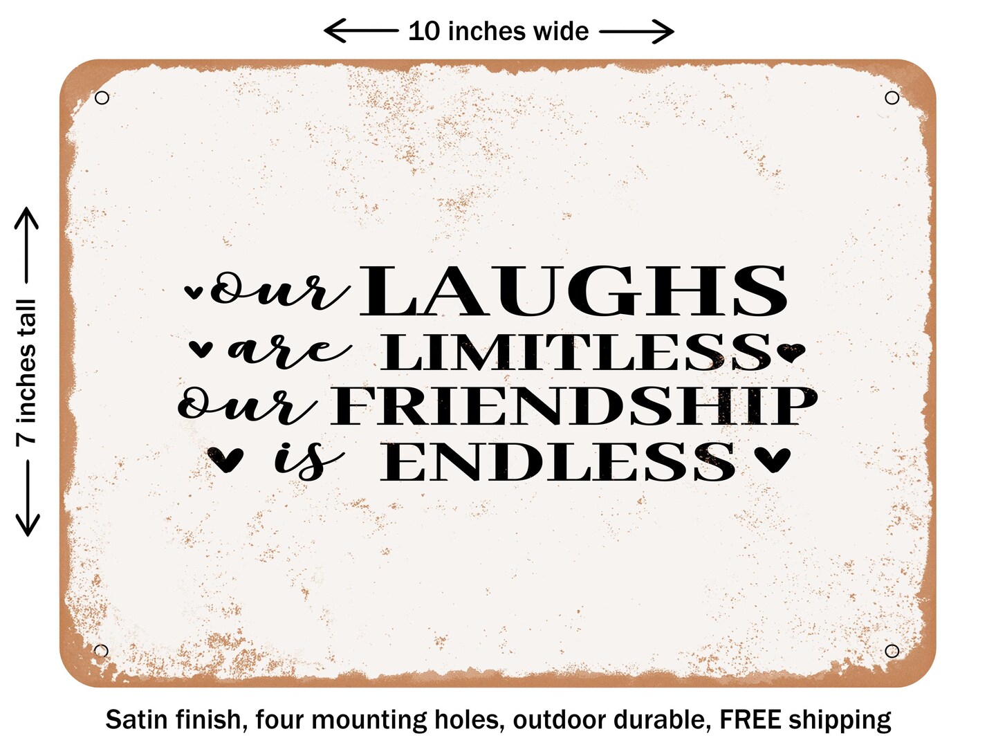 Friend Ornaments For Women Our Laughs Limitless Our Memories Countless Our  Friendship Endless Inspirational Quotes Motivational Positive Quotes  Silhouette Arts Lettering Design Best Friend Ornament, image size:1440x1080