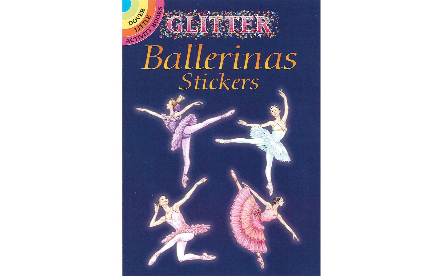 Dover Pub Little Glitter Ballerinas Sticker Bk