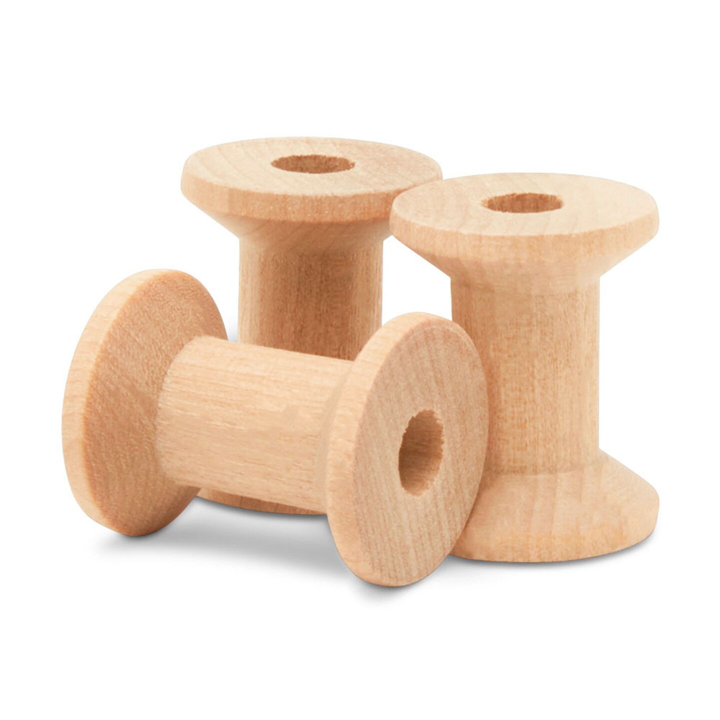 Wood Spools, Multiple Sizes Available, Unfinished, for Crafts & DIY  Projects, Woodpeckers