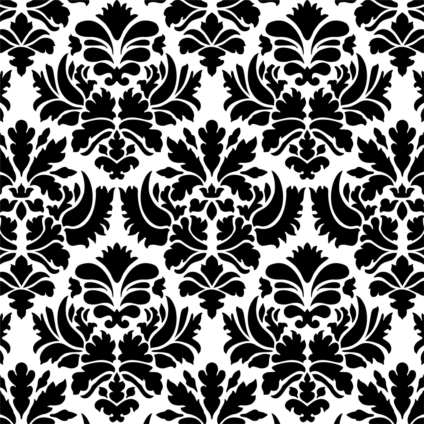 Damask All Over Embossing 12 x 12 Stencil | FS075 by Designer Stencils | Pattern Stencils | Reusable Stencils for Painting on Wood, Wall, Tile, Canvas, Paper, Fabric, Furniture, Floor | Try Instead of a Wallpaper | Easy to Use &#x26; Clean