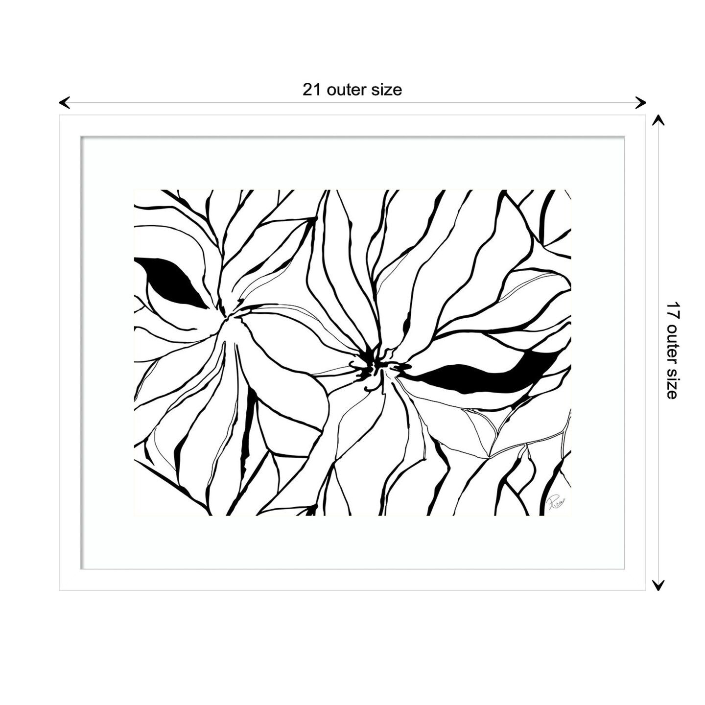 Sernea by Ritikia Gandhi Wood Framed Wall Art Print Framed Art Michaels