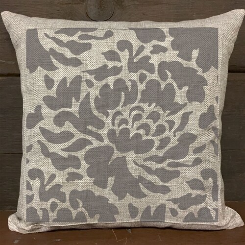 Large Dahlia Embossing 12 x 12 Stencil | FS078 by Designer Stencils | Reusable Stencils for Painting |