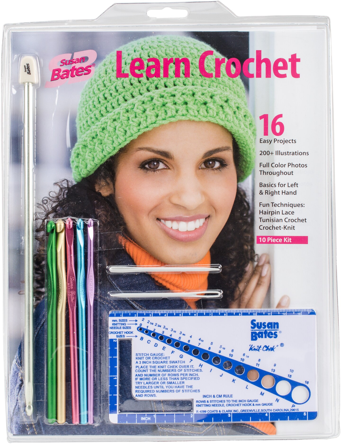 Susan Bates Learn Crochet! Kit Knitting Supplies Michaels