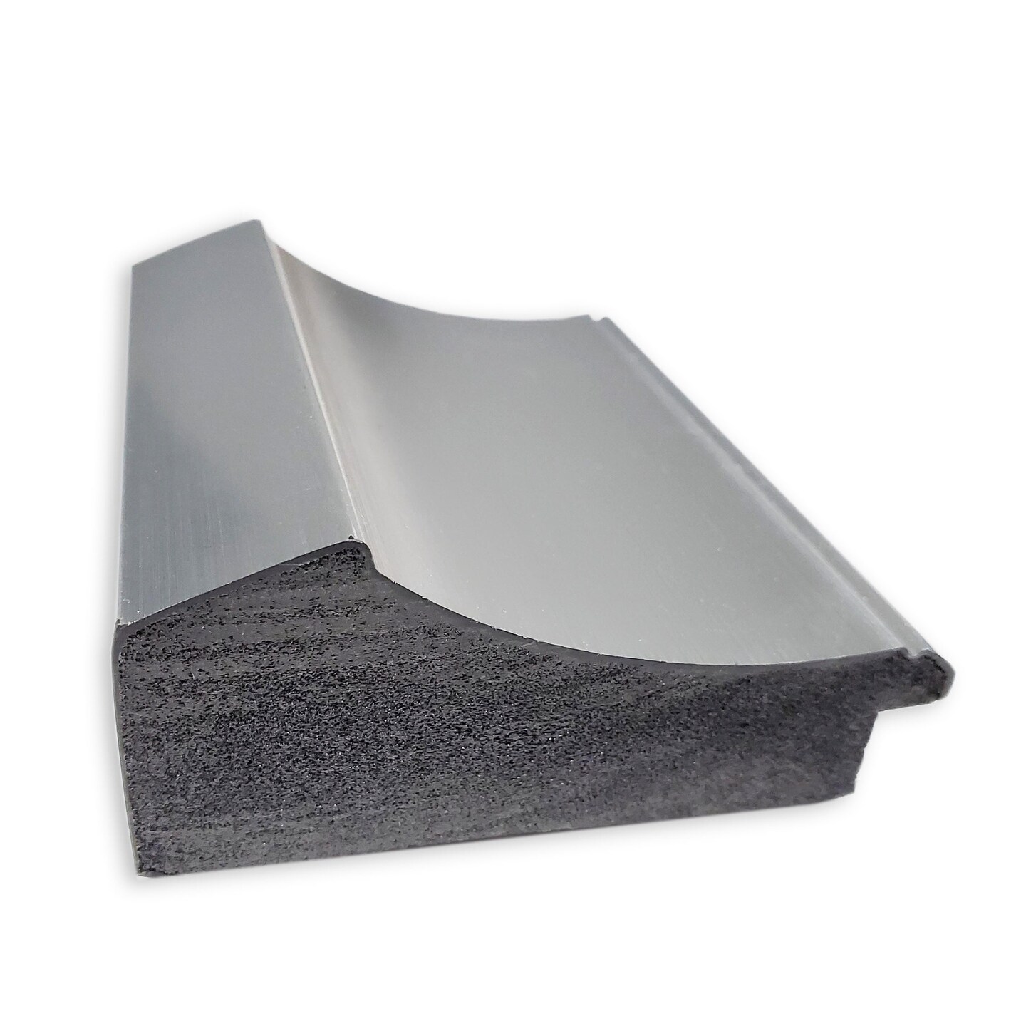 Beveled Bathroom Wall Mirror, Peak Polished Nickel Frame