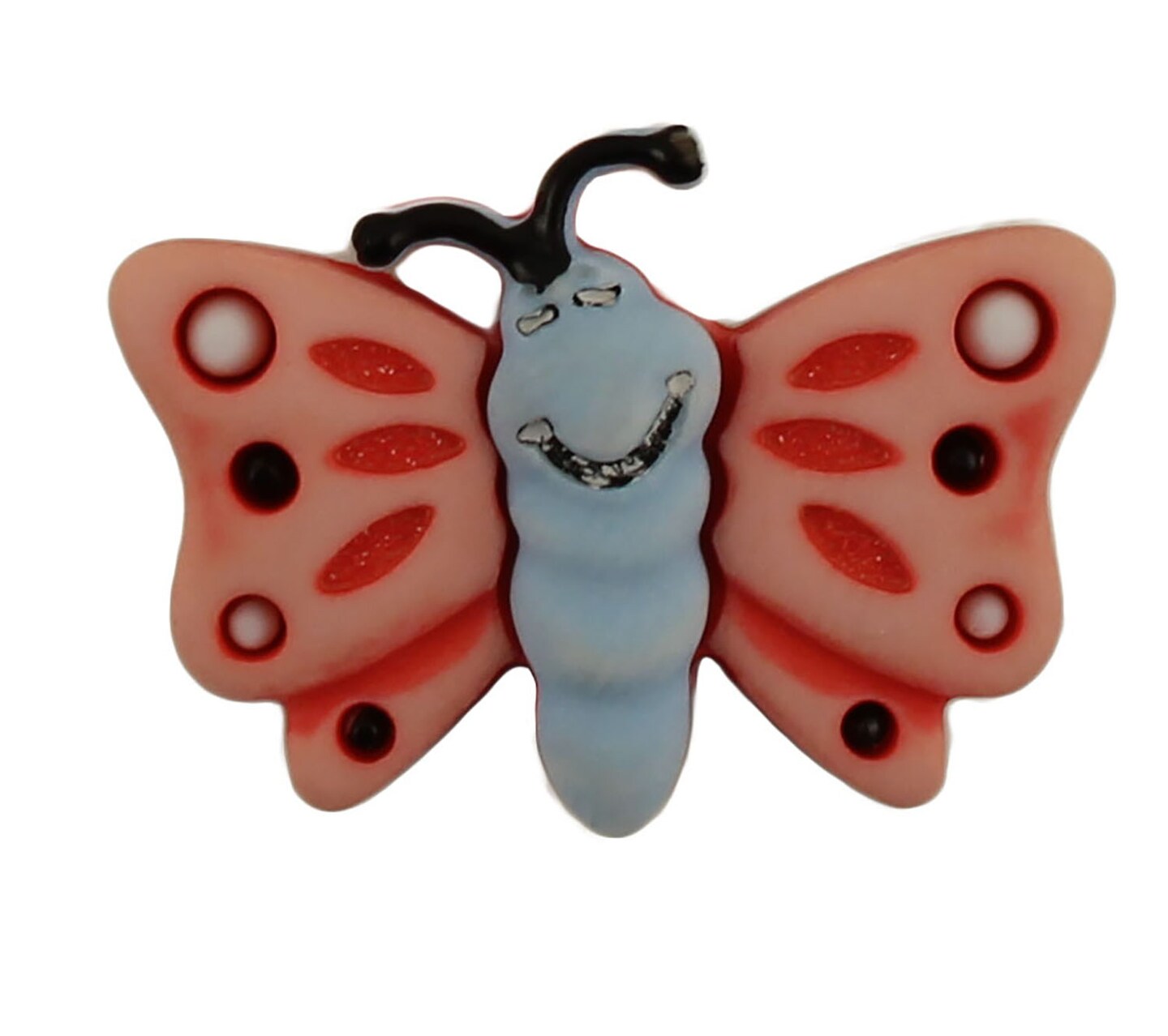 Buttons Galore and More 3D Bulk Buttons - Butterfly - 25 Buttons