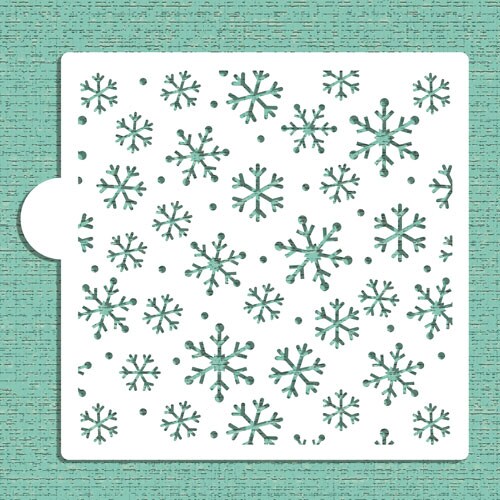 Snowflakes Cookie & Craft Stencil | CM036 by Designer Stencils |