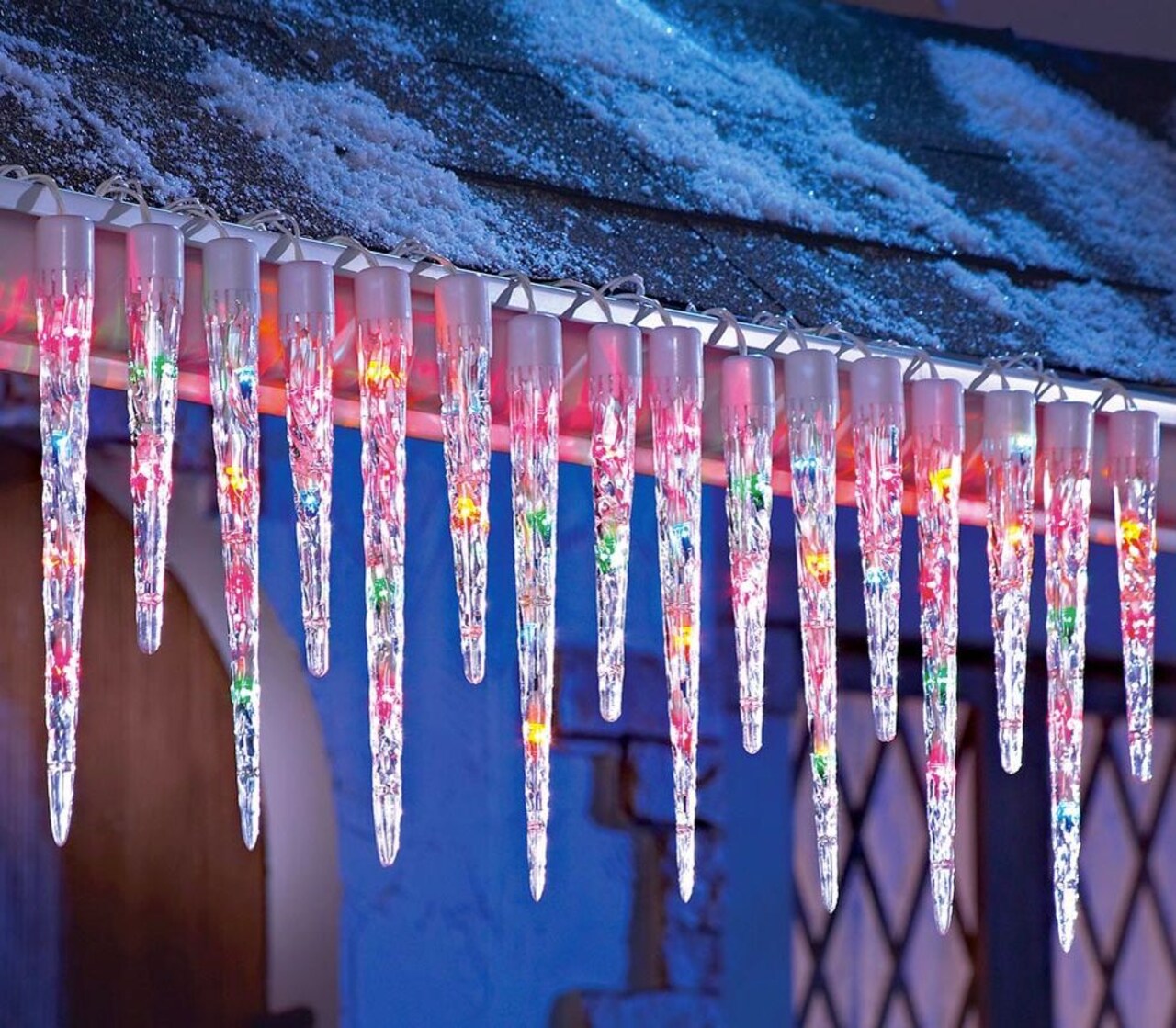 Perfect Holiday Icicle Lights, Color: Multicolor | Michaels