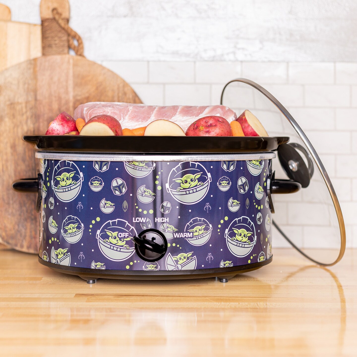 Uncanny Brands The Mandalorian 5qt Slow Cooker Small Kitchen Appliances Michaels