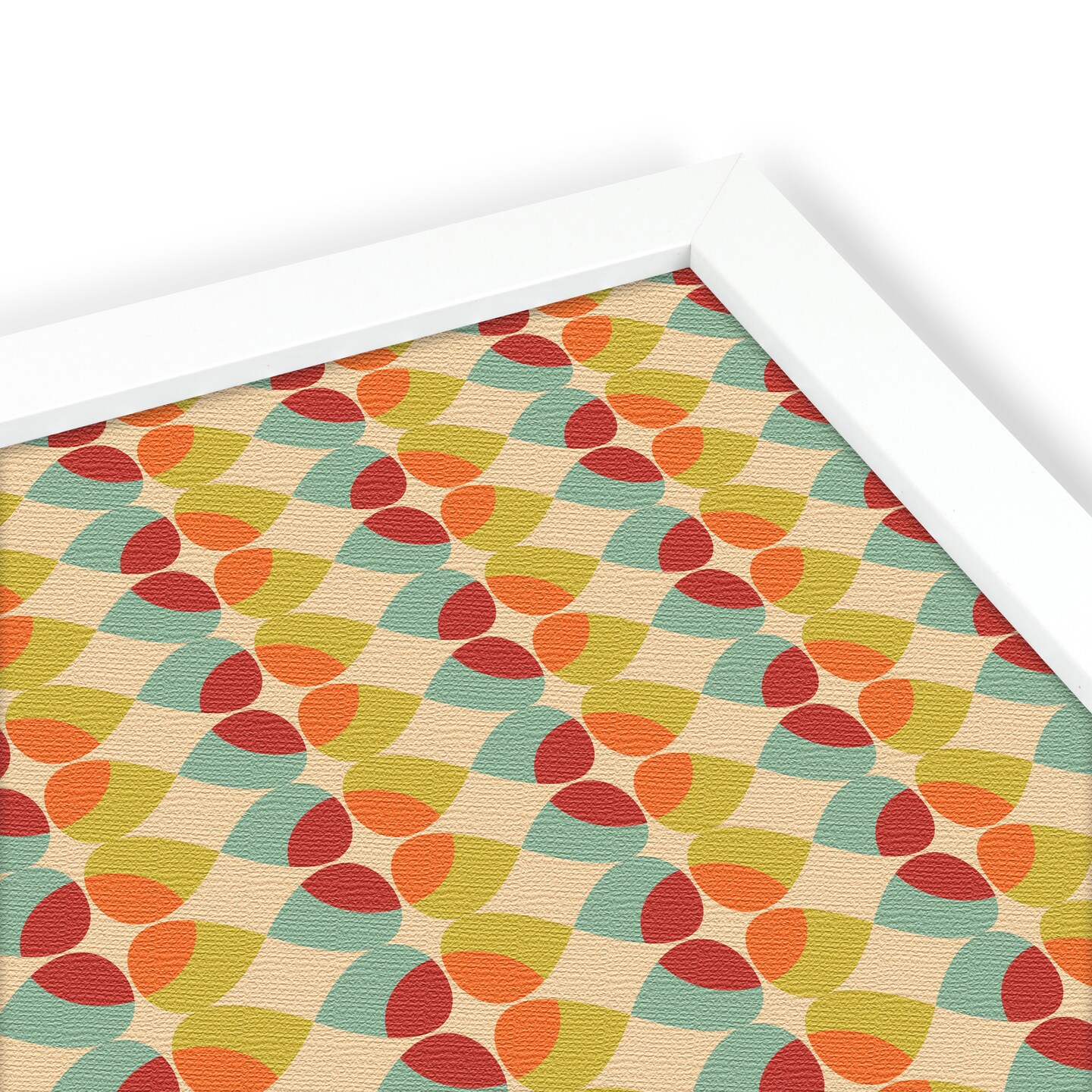 PinPix Custom Bulletin Board Kaliedescope Poster Board Has a Fabric ...